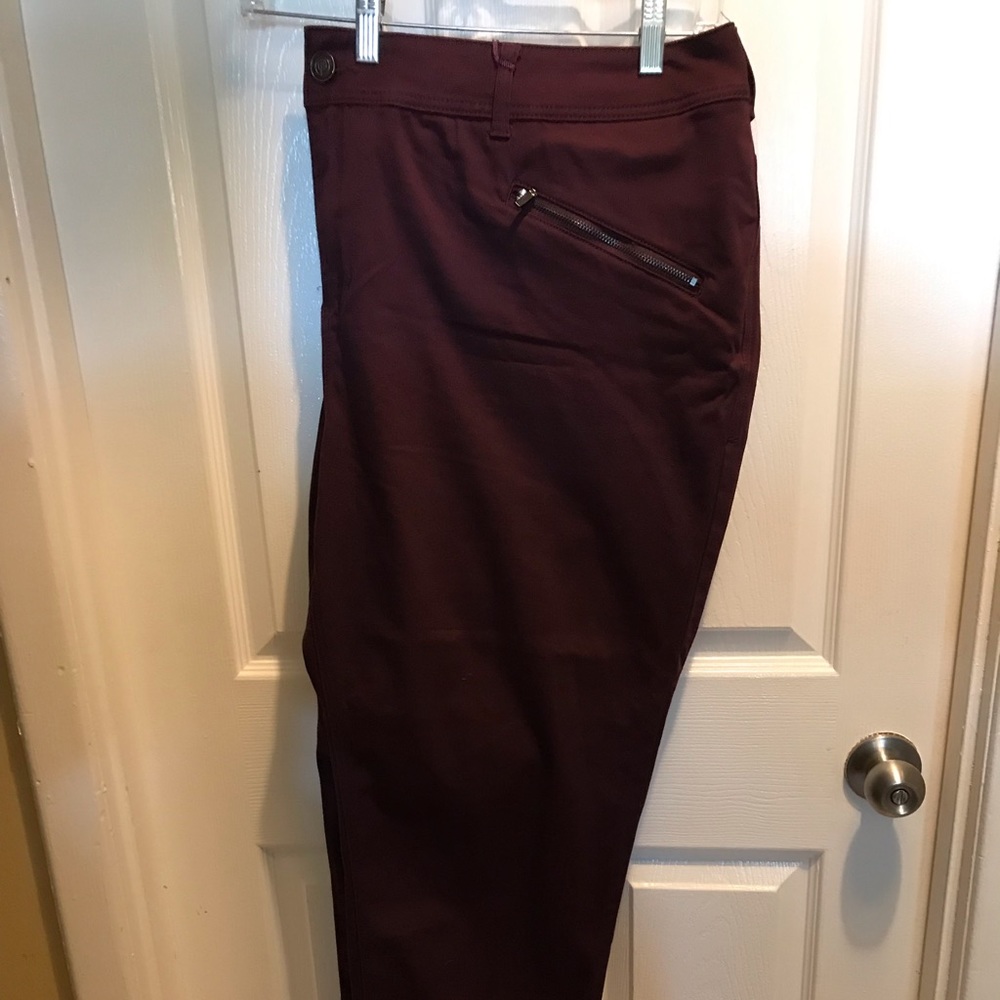 Lane Bryant Plum Genius Fit Pant